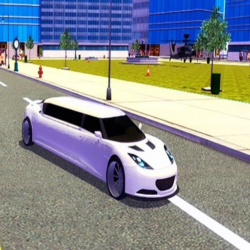 Big City Limo Car Driving Game - Unblocked Games