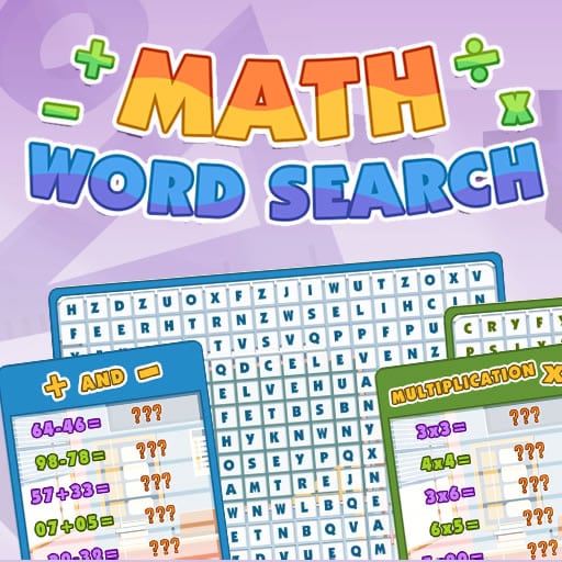 Math Word Search - Unblocked Games