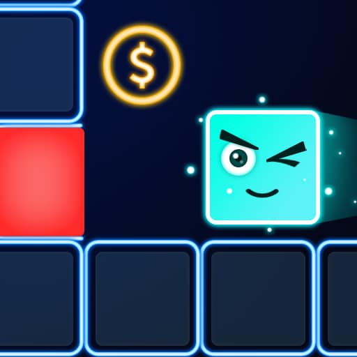 Neon Tile Rush Unblocked Games