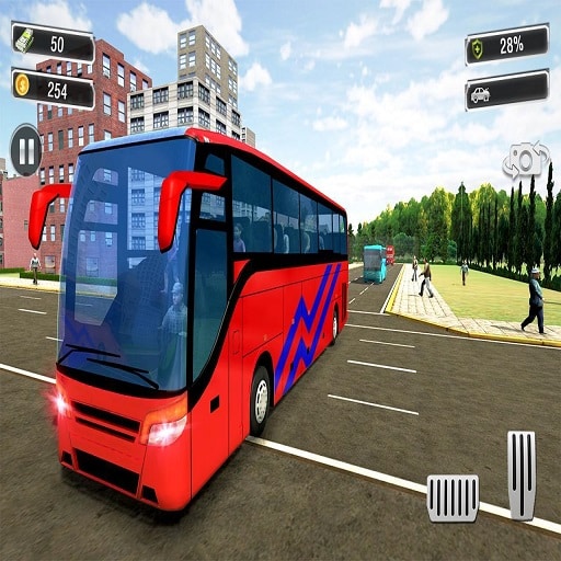 Real Coach Bus Simulator 3D 2019 - Unblocked Games